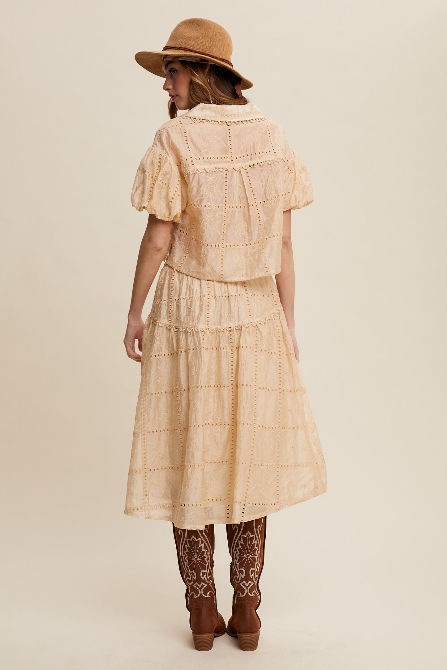 Ivory Belle Skirt set