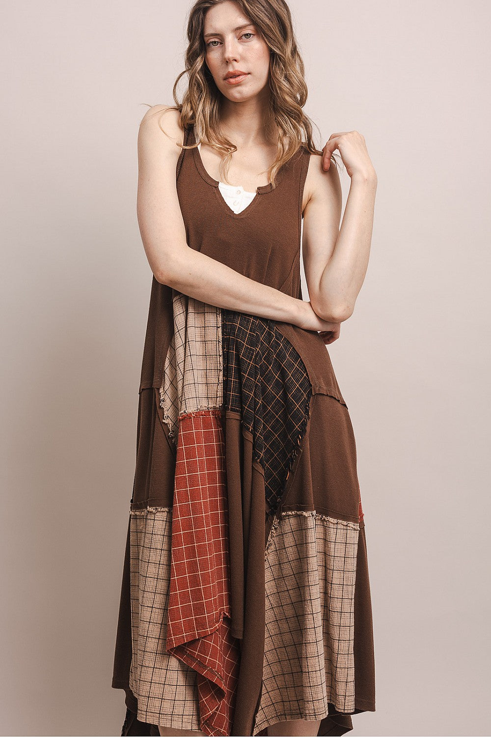 The prairie patchwork dress
