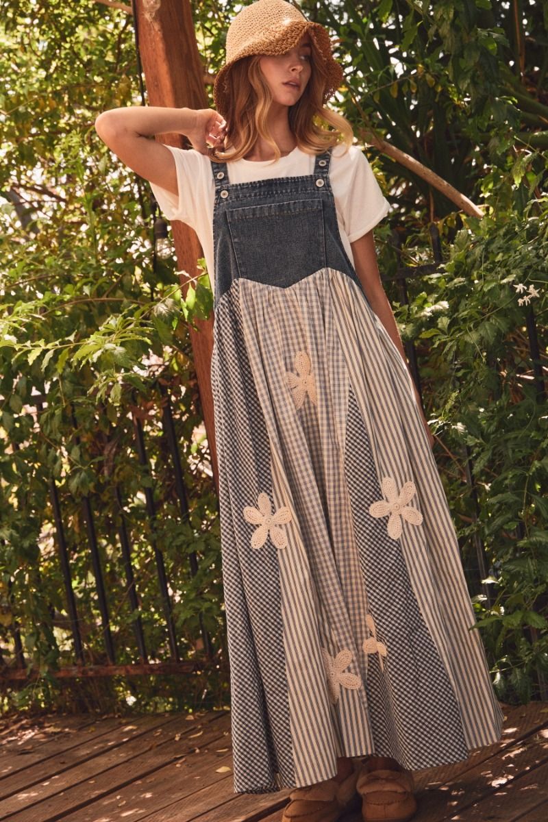 Prairie Bloom Jumper dress