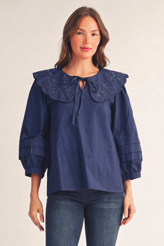 Navy Blue Peter Pan