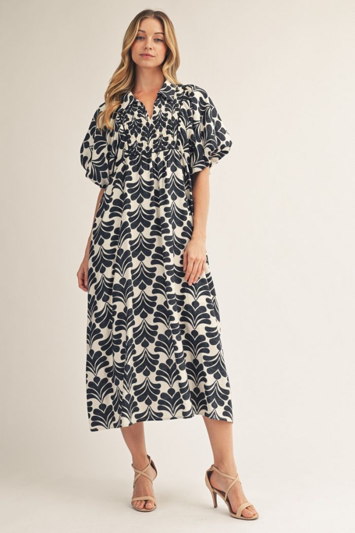 The Black Meadow dress