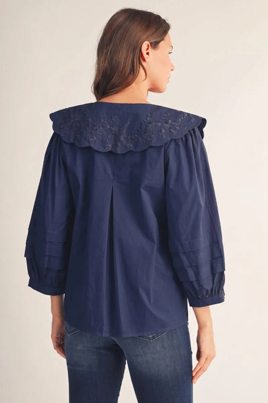 Navy Blue Peter Pan