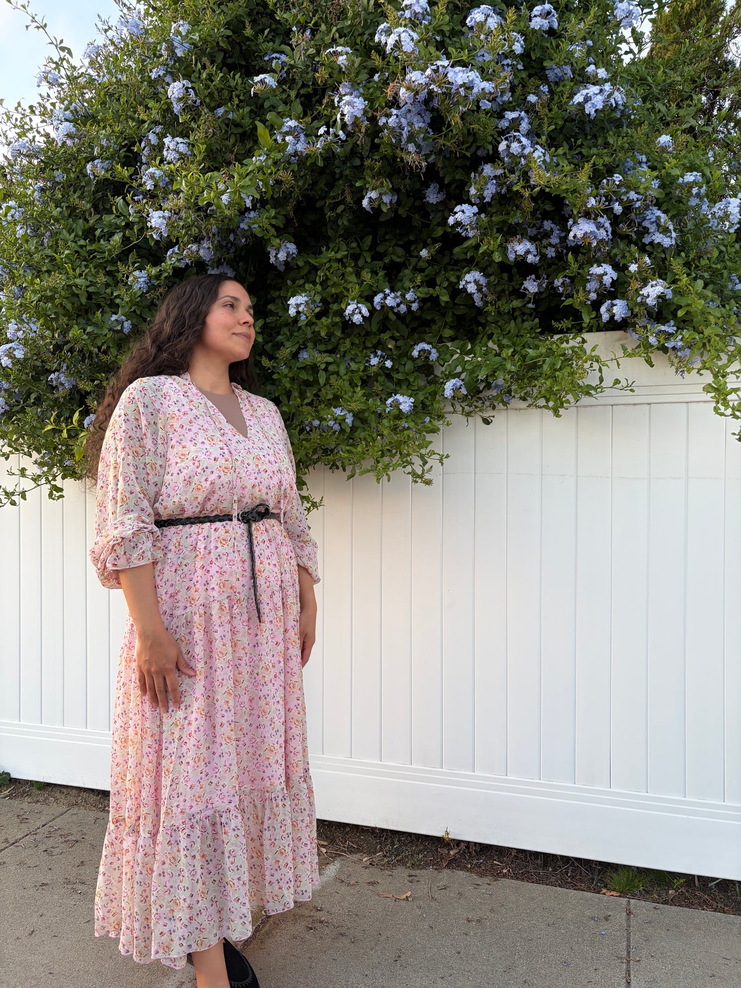 The Floral Petal Dress